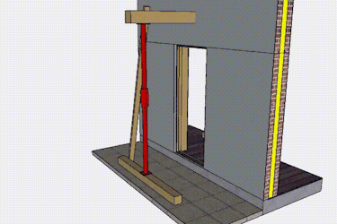 Uuden oviaukon tekeminen ulkoseinään Uuden oviaukon tekeminen ulkoseinään
